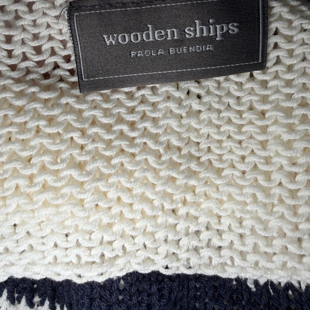 Wooden Ships Ivory Knit Star Sweater - Women's - Picture 2 of 3